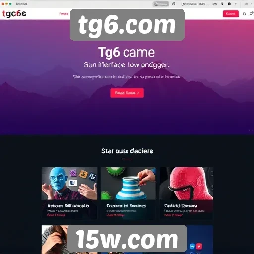 Evolução do design e interface do tg6.com